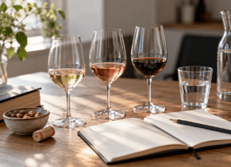 Weinwissen für Einsteiger mit Weißwein, Rosé und Rotwein